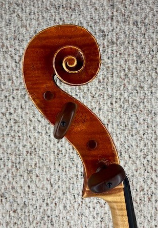 1990 Cello Scroll - Left