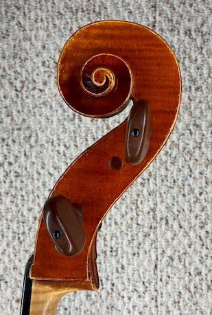 1990 Cello Scroll - Right