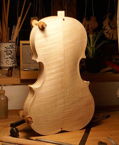 5 String Viola outline